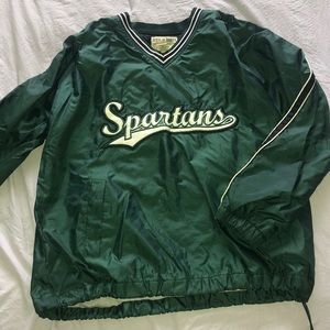 Michigan State Vintage Windbreaker Jacket